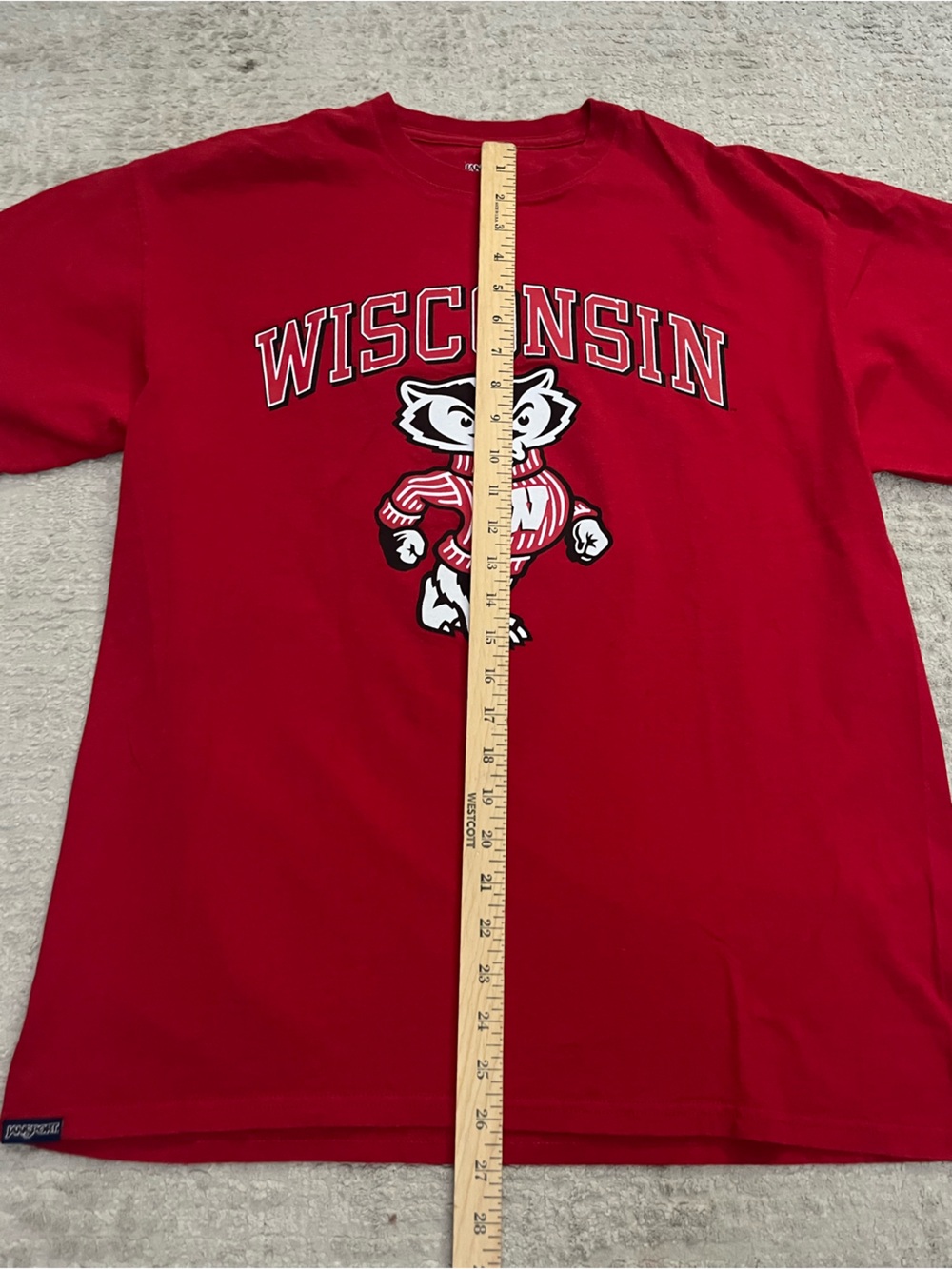 Pair of Vintage Wisconsin Badgers Jansport Tees - Picture 5 of 11